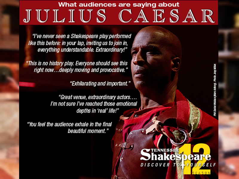 Julius Caesar Launches Tabor Stage Season