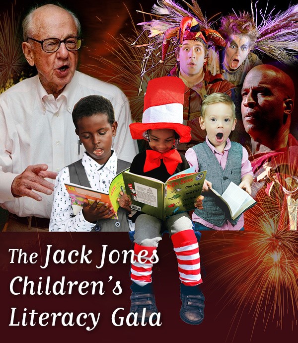 The Indoor/Outdoor “Jack Jones Children’s Literacy Gala”: You Choose the Author, and We’ll Act – Saturday, April 23!